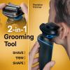 image:imageBraun Electric Shaver for Men Series 5 5118s Waterproof Wet amp Dry Shave Turbo Shaving Mode Foil Shaver with Precision Trimmer Battery Powered 50 Minute Battery RuntimeBlue