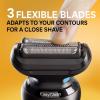 image:imageBraun Electric Shaver for Men Series 5 5118s Waterproof Wet amp Dry Shave Turbo Shaving Mode Foil Shaver with Precision Trimmer Battery Powered 50 Minute Battery RuntimeBlue