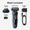 image:imageBraun Electric Shaver for Men Series 5 5118s Waterproof Wet amp Dry Shave Turbo Shaving Mode Foil Shaver with Precision Trimmer Battery Powered 50 Minute Battery RuntimeBlack