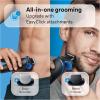 image:imageBraun Electric Shaver for Men Series 5 5150cs Wet amp Dry Razor Turbo Shaving Mode Foil Shaver with Beard Trimmer Body Groomer and Charging Stand BlueBlue