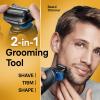 image:imageBraun Electric Shaver for Men Series 5 5150cs Wet amp Dry Razor Turbo Shaving Mode Foil Shaver with Beard Trimmer Body Groomer and Charging Stand BlueBlue