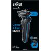 image:imageBraun Electric Shaver for Men Series 5 5150cs Wet amp Dry Razor Turbo Shaving Mode Foil Shaver with Beard Trimmer Body Groomer and Charging Stand BlueBlue