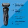 image:imageBraun Electric Shaver for Men Series 5 5150cs Wet amp Dry Razor Turbo Shaving Mode Foil Shaver with Beard Trimmer Body Groomer and Charging Stand BlueBlue
