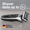 image:imageBraun Electric Shaver for Men Series 7 7120s Wet amp Dry Shave Turbo amp Gentle Shaving Modes Waterproof Foil Shaver with Precision Trimmer Space GreySilver