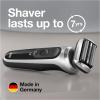 image:imageBraun Electric Shaver for Men Series 7 7120s Wet amp Dry Shave Turbo amp Gentle Shaving Modes Waterproof Foil Shaver with Precision Trimmer Space GreySilver