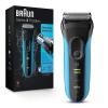 image:imageBraun Electric Series 3 Razor with Precision Trimmer Rechargeable Wet amp Dry Foil Shaver for Men BlueBlack 4 PieceSeries 3 Shaver
