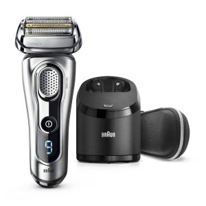 image:imageBraun Electric Razor for Men Foil Shaver with Precision Beard Trimmer Rechargeable Wet amp Dry Clean amp Charge Station and Leather Travel Case 6 Piece Set9291cc