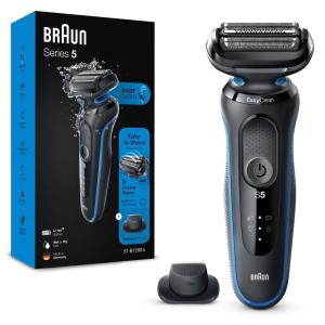 image:imageBraun Electric Shaver for Men Series 5 5118s Waterproof Wet amp Dry Shave Turbo Shaving Mode Foil Shaver with Precision Trimmer Battery Powered 50 Minute Battery RuntimeBlack