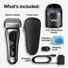 image:imageBraun Electric Razor for Men Series 8 8457cc Electric Foil Shaver with Precision Beard Trimmer Cleaning amp Charging SmartCare Center Galvano Silver