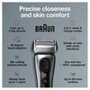 image:imageBraun Electric Razor for Men Series 8 8457cc Electric Foil Shaver with Precision Beard Trimmer Cleaning amp Charging SmartCare Center Galvano Silver